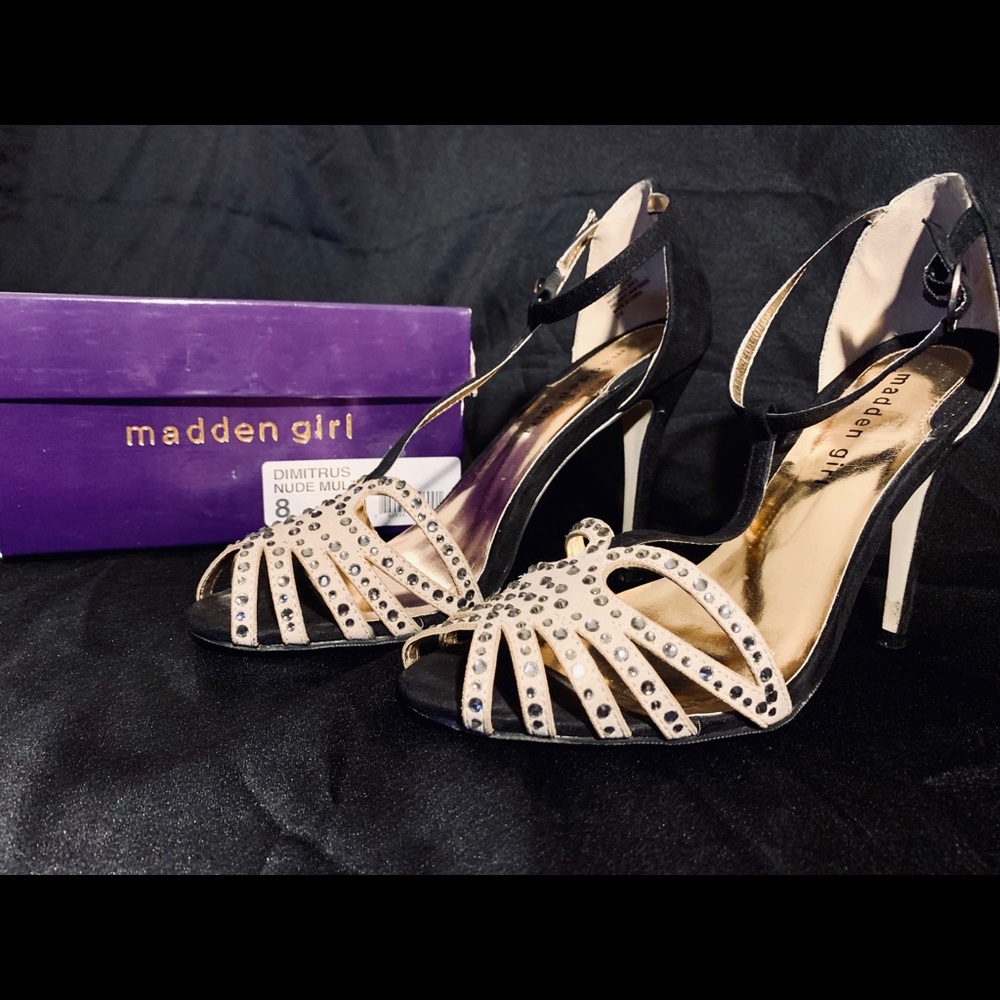 Madden girl Dimitrus Nude Multi Size 8